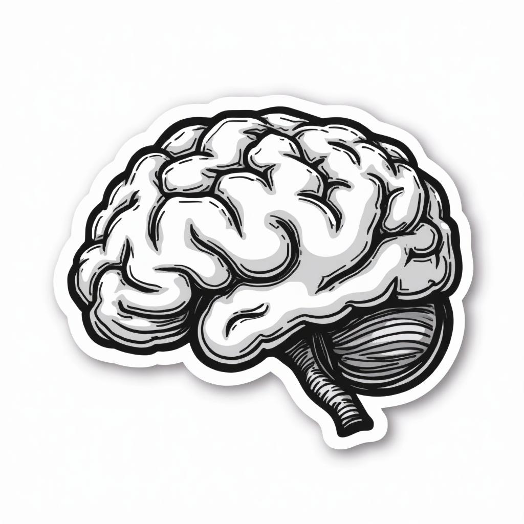 Illustration of a brain