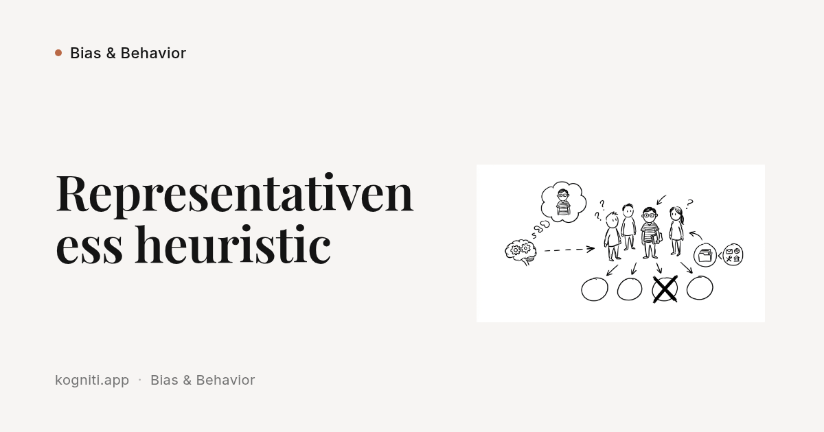 Representativeness Heuristic | Bias & Behavior
